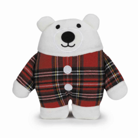 ZA Holiday Tartan Friends Polar Bear