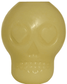 MKB Glow in the Dark Sugar Skull Chew Toy & Treat Dispenser