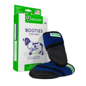 Healers Medical Dog Booties - One Pair - Extra Large