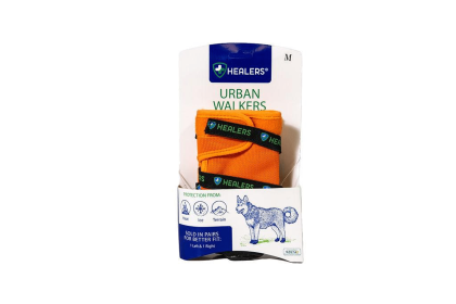 Healers Urban Walkers III Dog Booties - One Pair - Teal - Extra Large