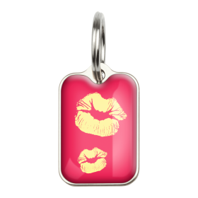 Smooch (Color: Smooch, size: Large (2.6cm x 1.8cm))