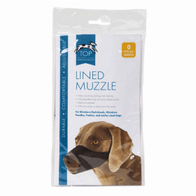 TP Lined Nylon Muzzle (size: 4.5In Snout Sz 0)