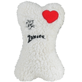 ZA Embroidered Berber Bone 8In (Color: White, size: 8in)