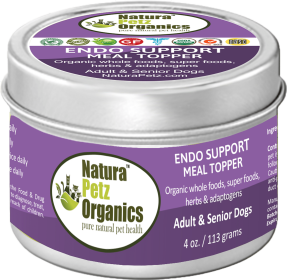 Endo Support Meal Topper For Dogs And Cats* Natura Petz Organics (size: 3 oz)