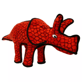 Tuffy Dinosaur (Color: Red, size: large)