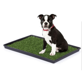 Mr. Peanut's Potty Place - Artificial Grass Puppy Pad for Dogs and Small Pets (size: medium)