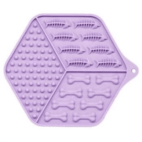 Dog Lick Mat (Color: purple)