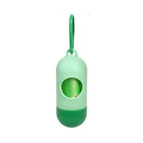 Pet Trash Bag Dog Poop Bags For Waste Refuse Cleanup (Option: Light Green)