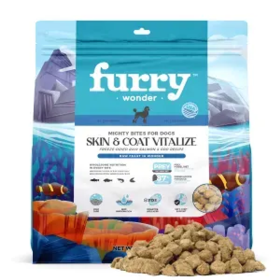 Skin&Coat Vitalize Freeze-Dried Raw Salmon&Cod Recipe for Dogs (size: 16oz)