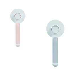 Round Handle Pet Passage Comb (Option: Pink Grey)