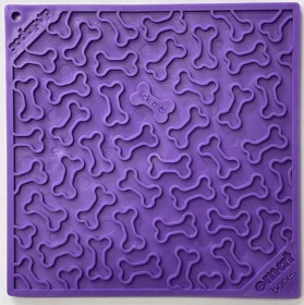 Bones Design eMat Enrichment Lick Mat (Color: purple)