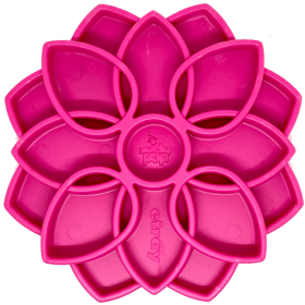 Mandala Design eTray Enrichment Tray for Dogs (Color: Pink)