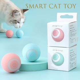 Smart Pet Toys For Dog & Cat; Automatic Rolling Ball Electric Cat Toys; Interactive Cat Ball Toys;  dog toys (Color: Pink (1.69in))